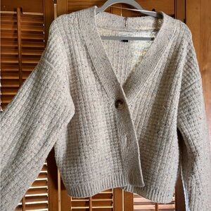 Universal Thread Cream Textured Cardigan